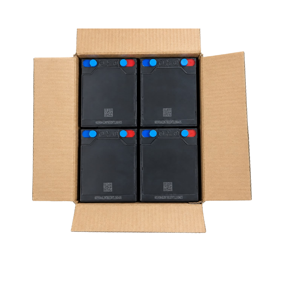 48V 12.2Ah E-Bike Battery Set (4x 12V 12.3Ah) | 6-DZF-12.2 Sealed Lead Acid Pack UAE