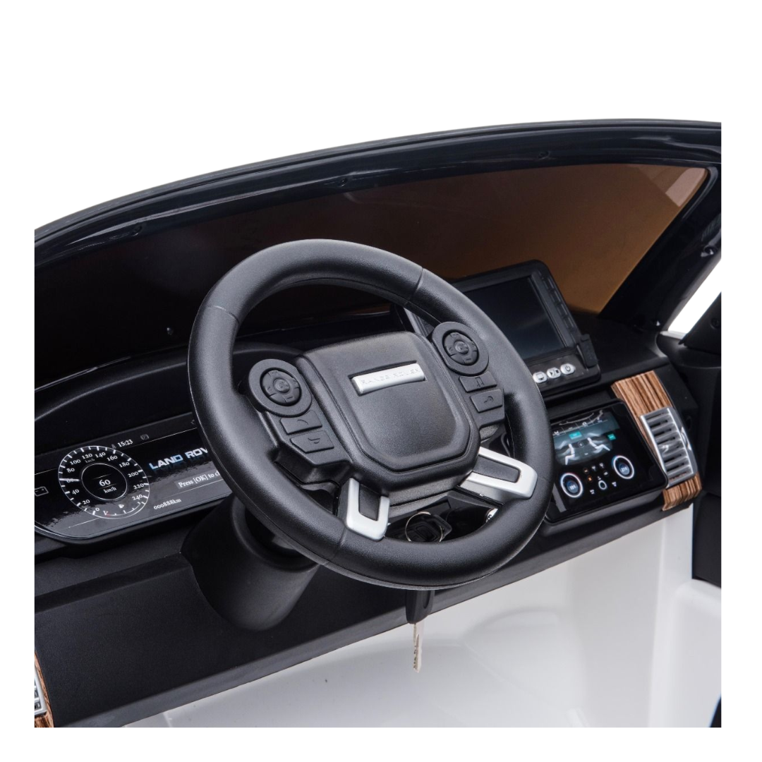 Licensed Range Rover Vogue HSE 24V Kids Car (2-Seater, 4WD) with MP4 - Black