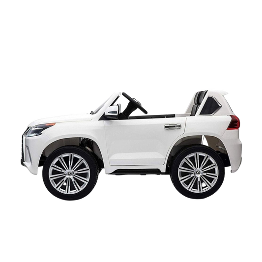 Licensed Lexus LX570 24V Kids Ride-On SUV (4WD) - White