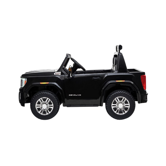Licensed GMC Sierra Denali 12V Kids Ride-On Truck - Black