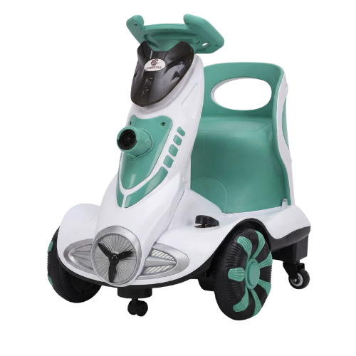 Chenxian 010 Kids Electric Bubble Scooter – 360° Spin Ride-On Toy