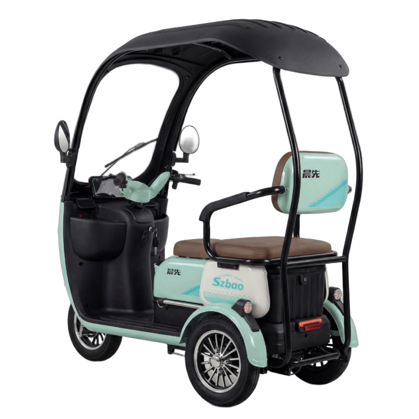 Lechi Covered Electric Tricycle | 1000W Heavy-Duty Leisure Vehicle 500KG UAE