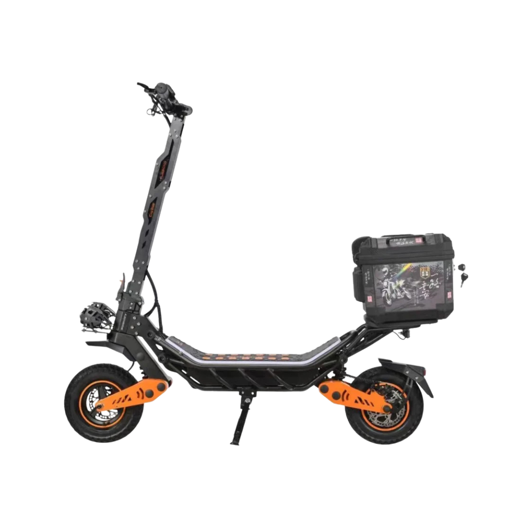 Kugoo City Ride E-Scooter - Solid Tires (No Punctures) | Best Price UAE