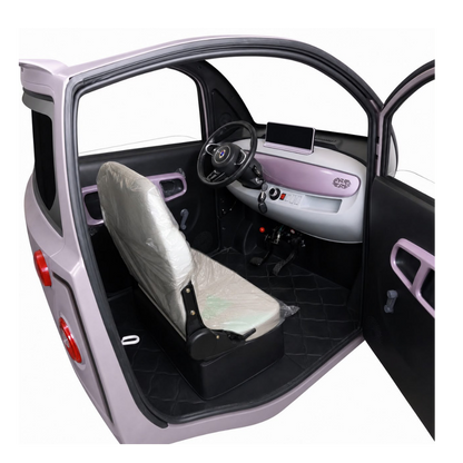 4-Seater Electric Mini Car | 1000W 60V 38A Enclosed EV Car 400KG UAE