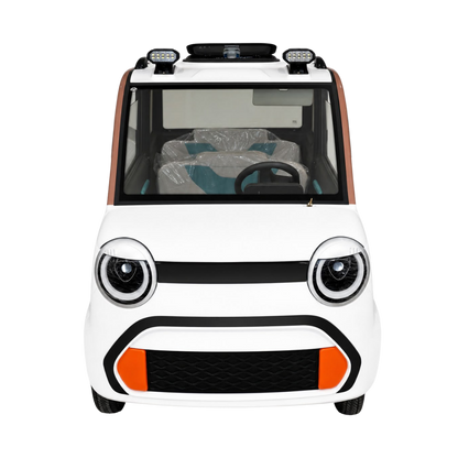 4-Seater Electric Mini Car | 1000W 60V 38A Enclosed EV Car 400KG UAE