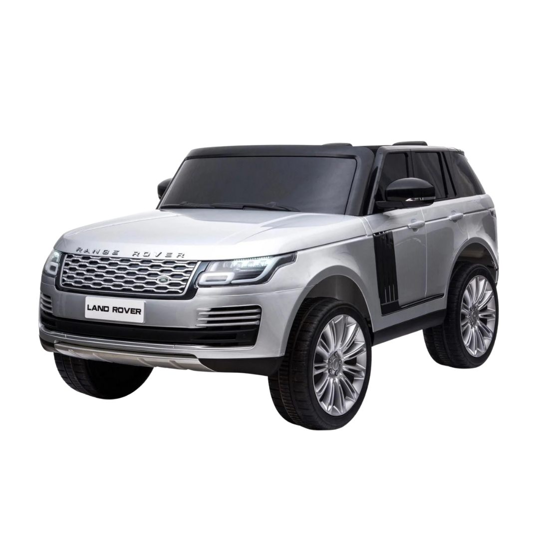 Licensed Range Rover Vogue HSE 24V Kids Car (2-Seater, 4WD) with MP4 Player - Silver
