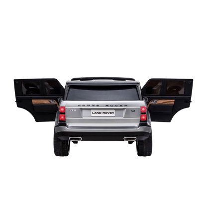 Licensed Range Rover Vogue HSE 24V Kids Car (2-Seater, 4WD) with MP4 Player - Silver