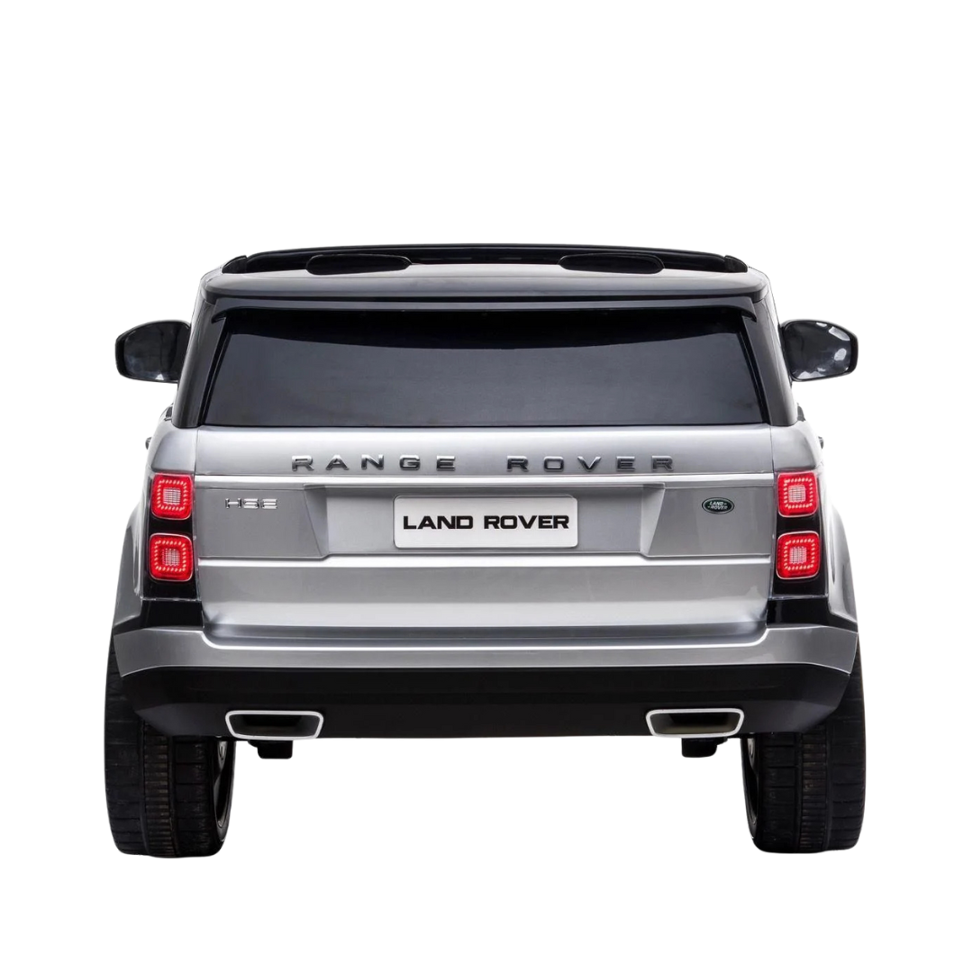 Licensed Range Rover Vogue HSE 24V Kids Car (2-Seater, 4WD) with MP4 Player - Silver