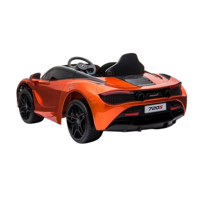 Licensed McLaren 720S 12V Kids Ride-On Car - Orange