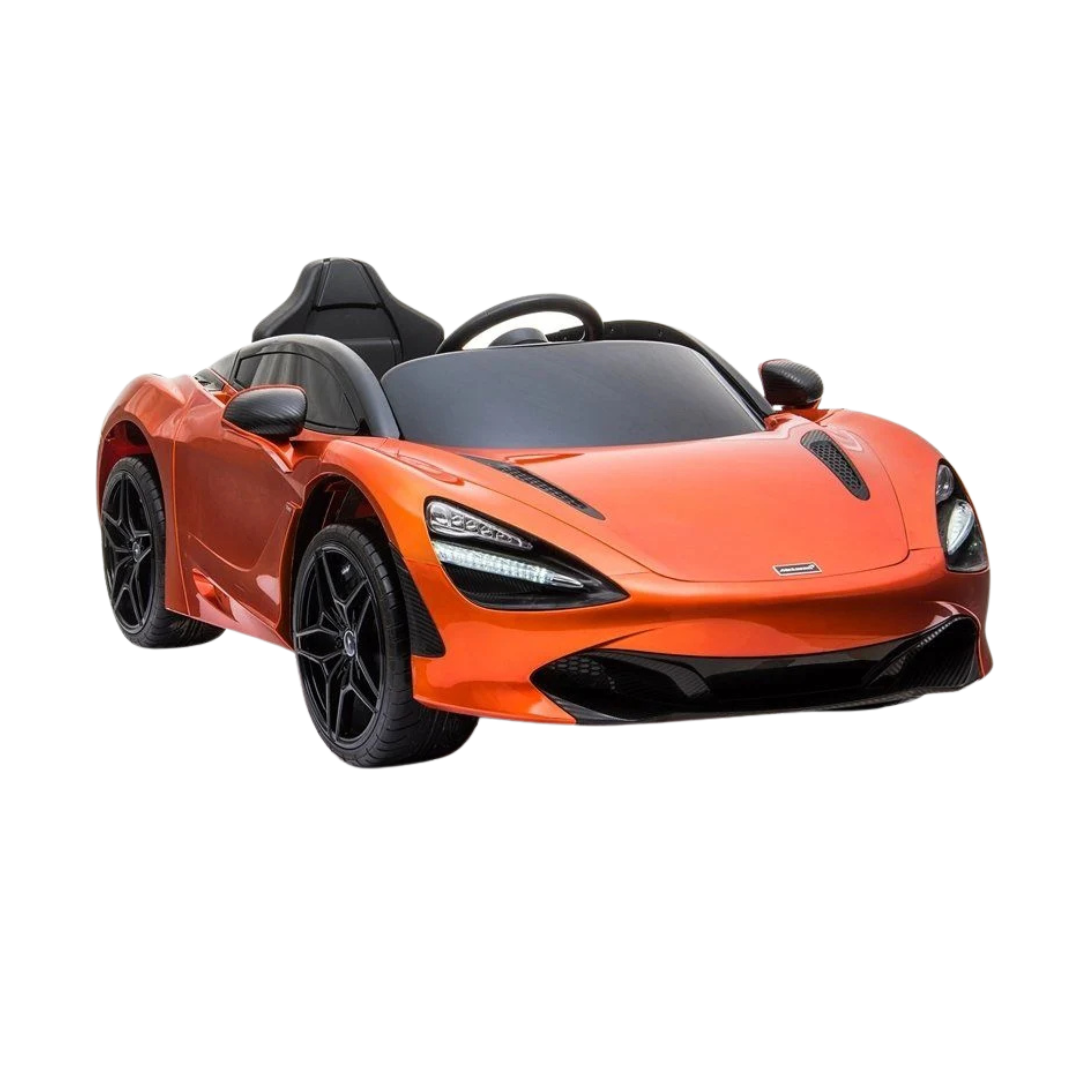 Licensed McLaren 720S 12V Kids Ride-On Car - Orange