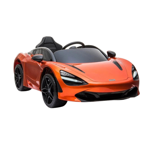 Licensed McLaren 720S 12V Kids Ride-On Car - Orange