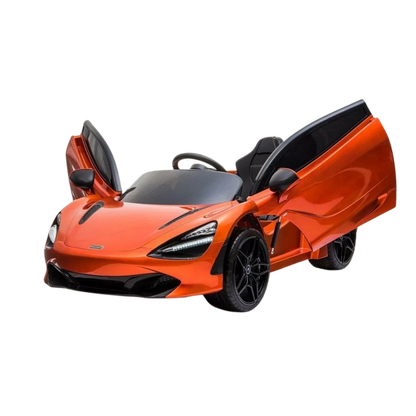Licensed McLaren 720S 12V Kids Ride-On Car - Orange