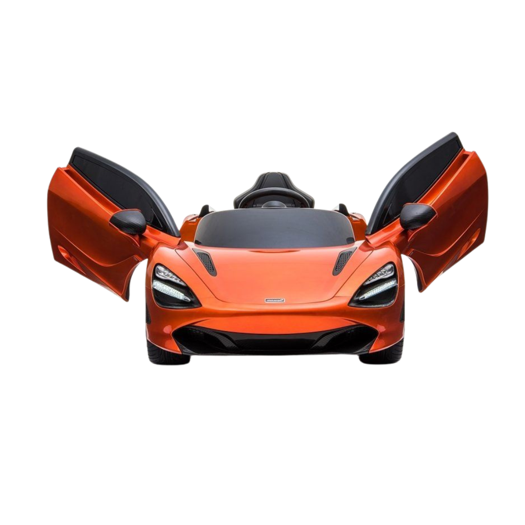 Licensed McLaren 720S 12V Kids Ride-On Car - Orange