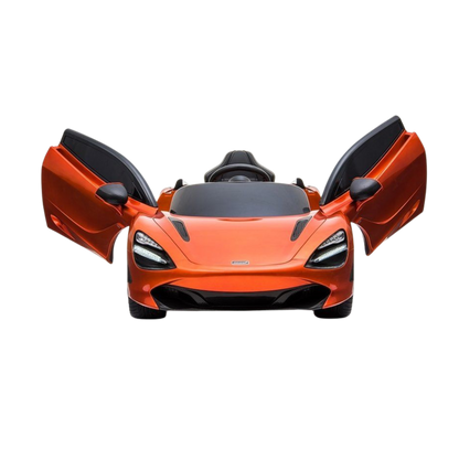 Licensed McLaren 720S 12V Kids Ride-On Car - Orange