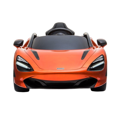 Licensed McLaren 720S 12V Kids Ride-On Car - Orange
