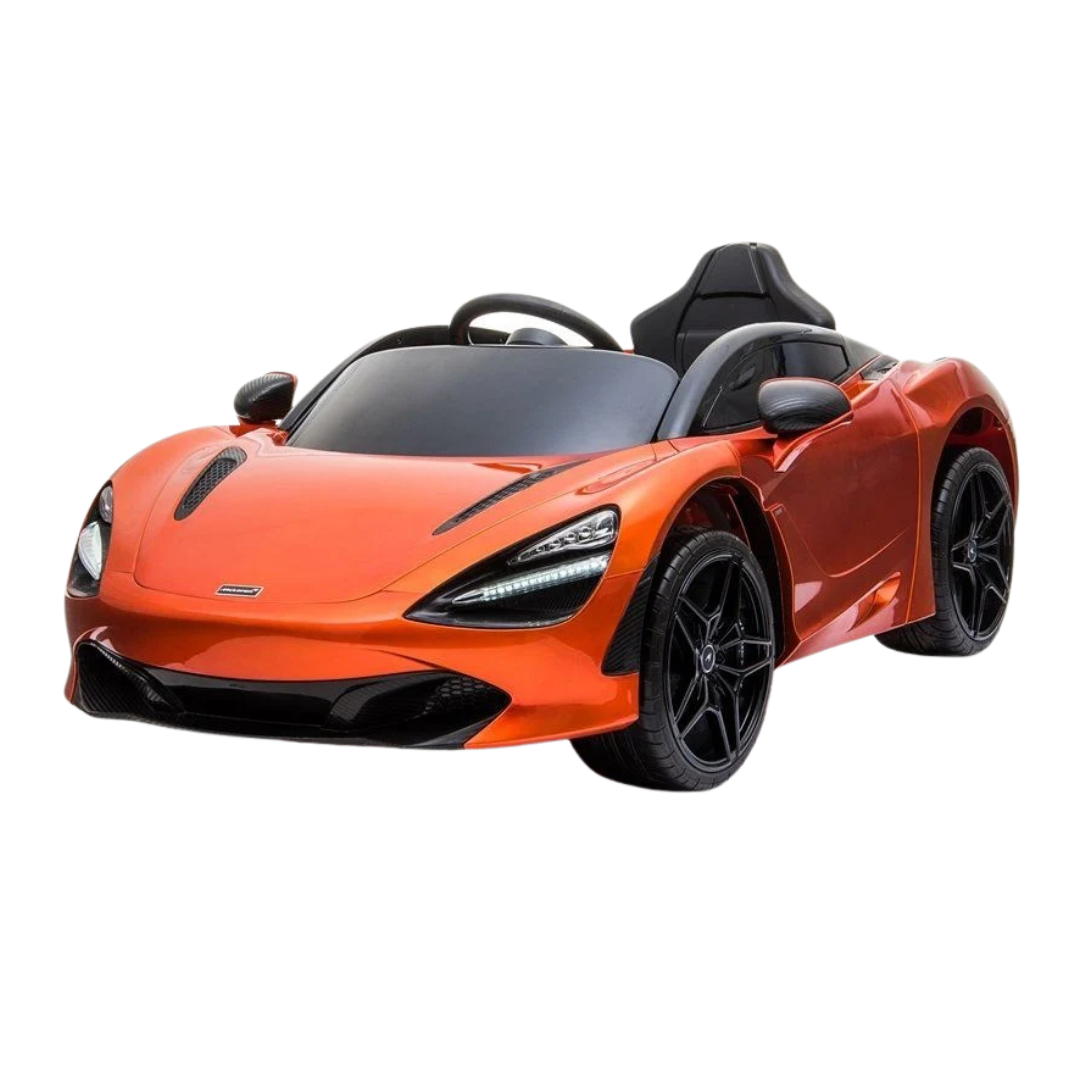 Licensed McLaren 720S 12V Kids Ride-On Car - Orange