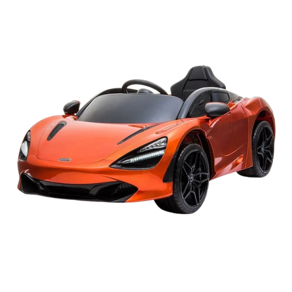 Licensed McLaren 720S 12V Kids Ride-On Car - Orange