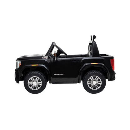 Licensed GMC Sierra Denali 12V Kids Ride-On Truck - Black