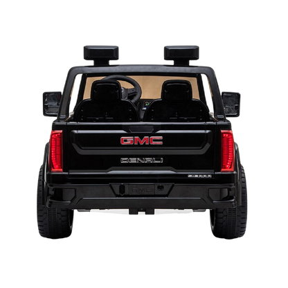 Licensed GMC Sierra Denali 12V Kids Ride-On Truck - Black