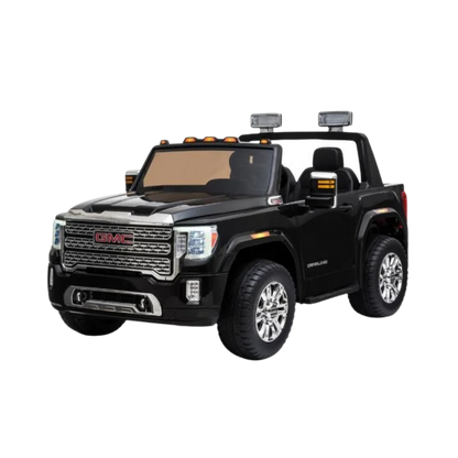 Licensed GMC Sierra Denali 12V Kids Ride-On Truck - Black