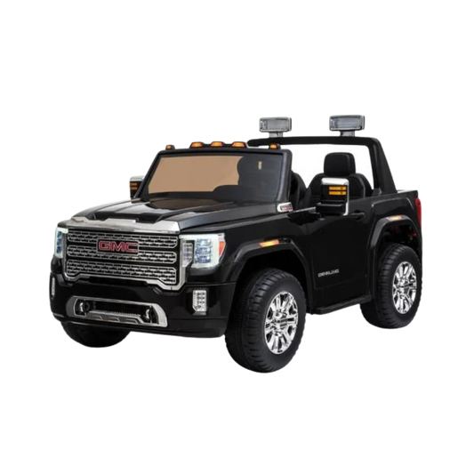 Licensed GMC Sierra Denali 12V Kids Ride-On Truck - Black