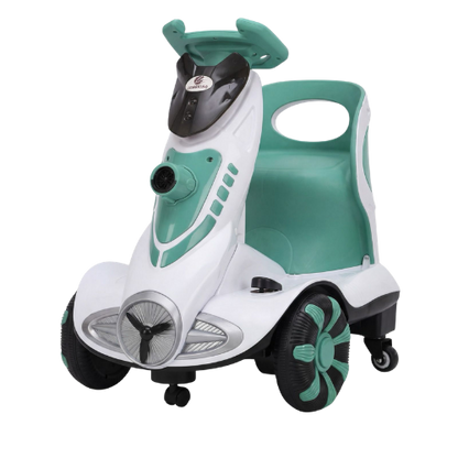 Chenxian 010 Kids Electric Bubble Scooter – 360° Spin Ride-On Toy