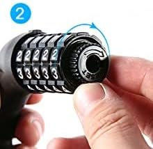 5-Digit Combination Scooter & Bike Lock (1.2M) - Anti-Theft