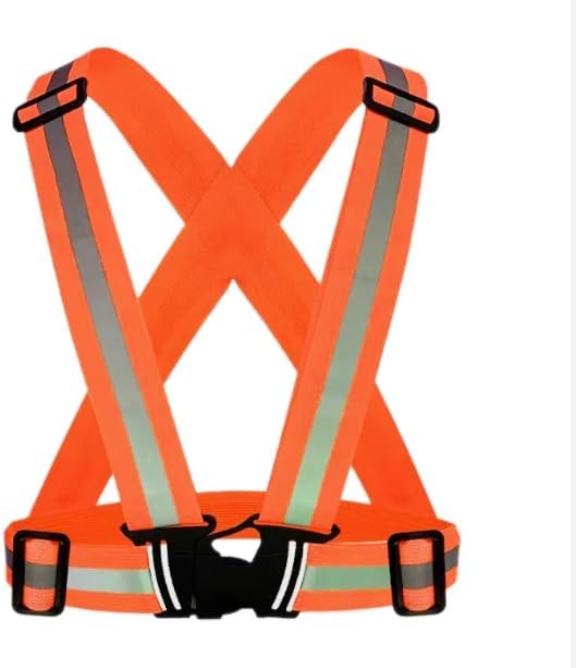 High-Visibility Reflective Safety Vest for E-Scooters, Cycling & Running