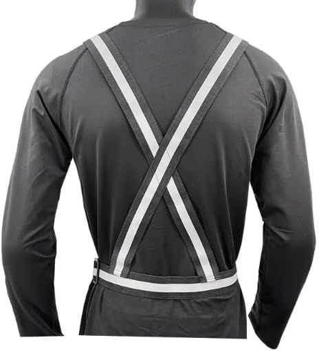 High-Visibility Reflective Safety Vest for E-Scooters, Cycling & Running