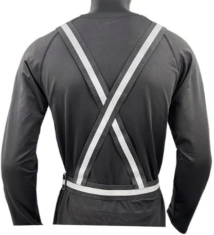 High-Visibility Reflective Safety Vest for E-Scooters, Cycling & Running