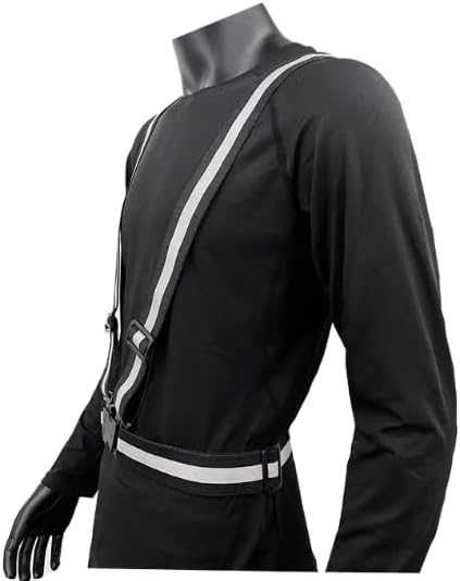 High-Visibility Reflective Safety Vest for E-Scooters, Cycling & Running