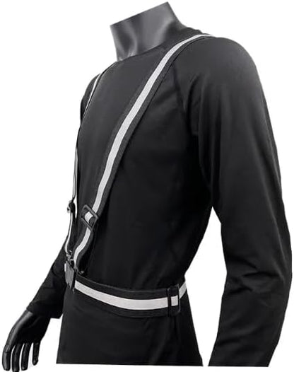 High-Visibility Reflective Safety Vest for E-Scooters, Cycling & Running