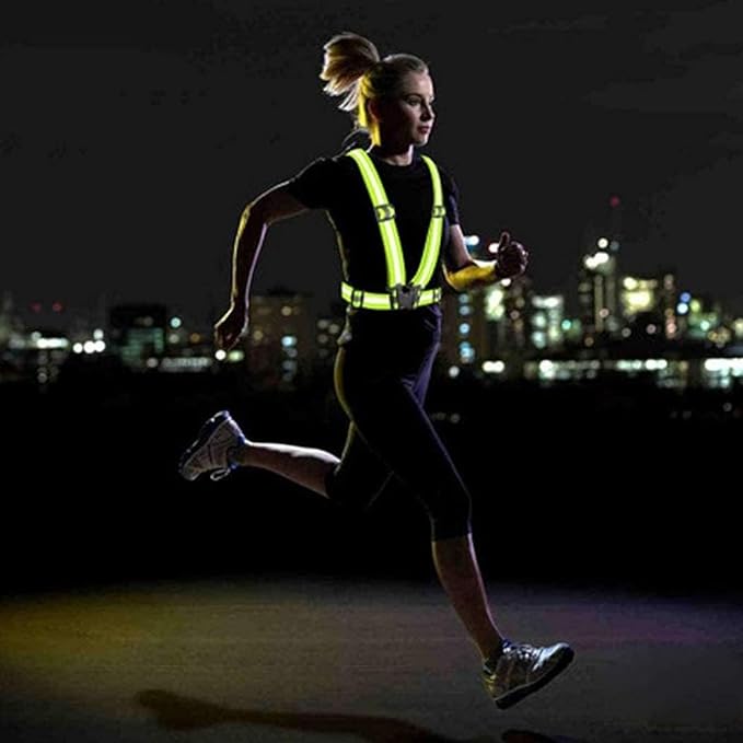 High-Visibility Reflective Safety Vest for E-Scooters, Cycling & Running