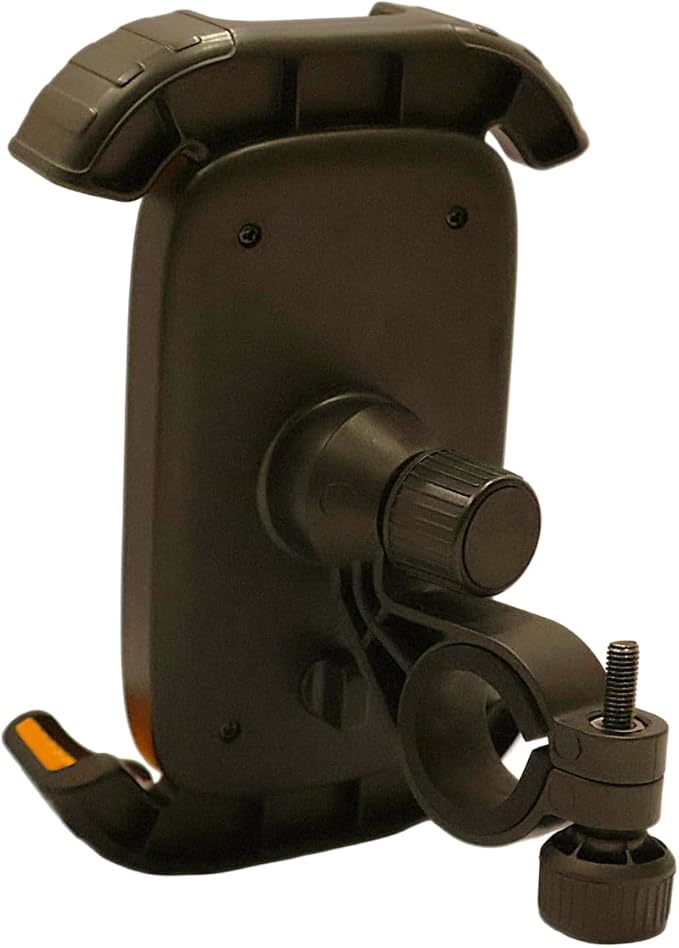Universal E-Scooter & Bike Phone Holder (Auto-Locking & Shockproof)