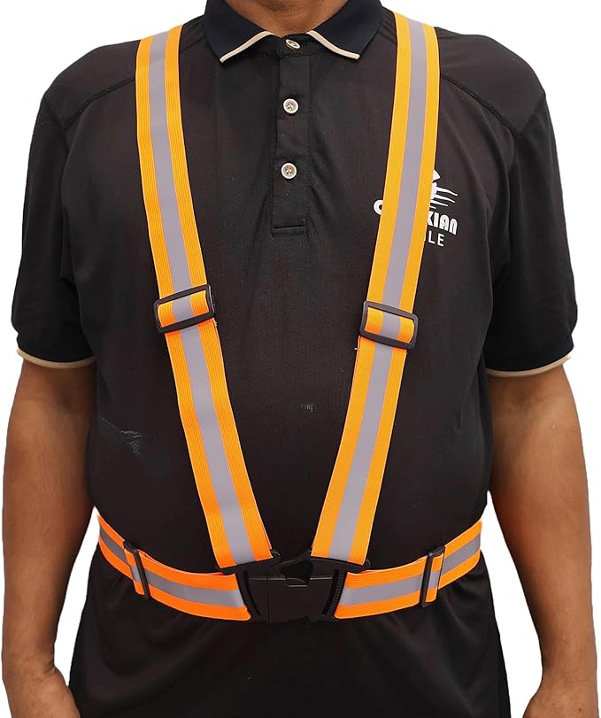 High-Visibility Reflective Safety Vest for E-Scooters, Cycling & Running