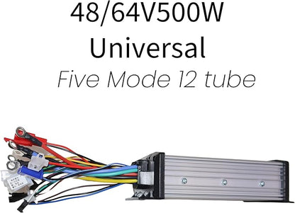 48V/64V 500W Universal Brushless Controller (Smart Self-Learning)