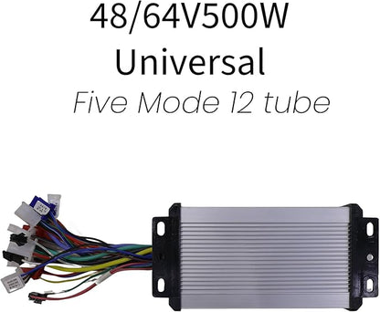 48V/64V 500W Universal Brushless Controller (Smart Self-Learning)