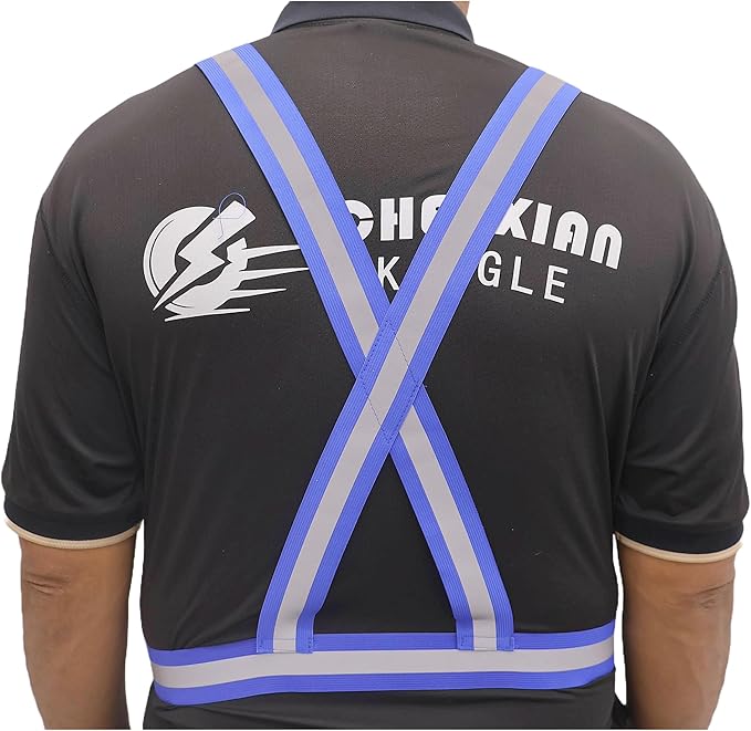 High-Visibility Reflective Safety Vest for E-Scooters, Cycling & Running
