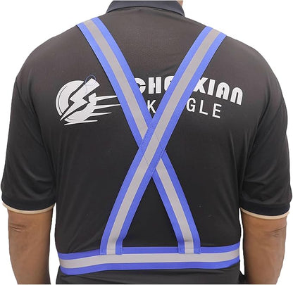 High-Visibility Reflective Safety Vest for E-Scooters, Cycling & Running