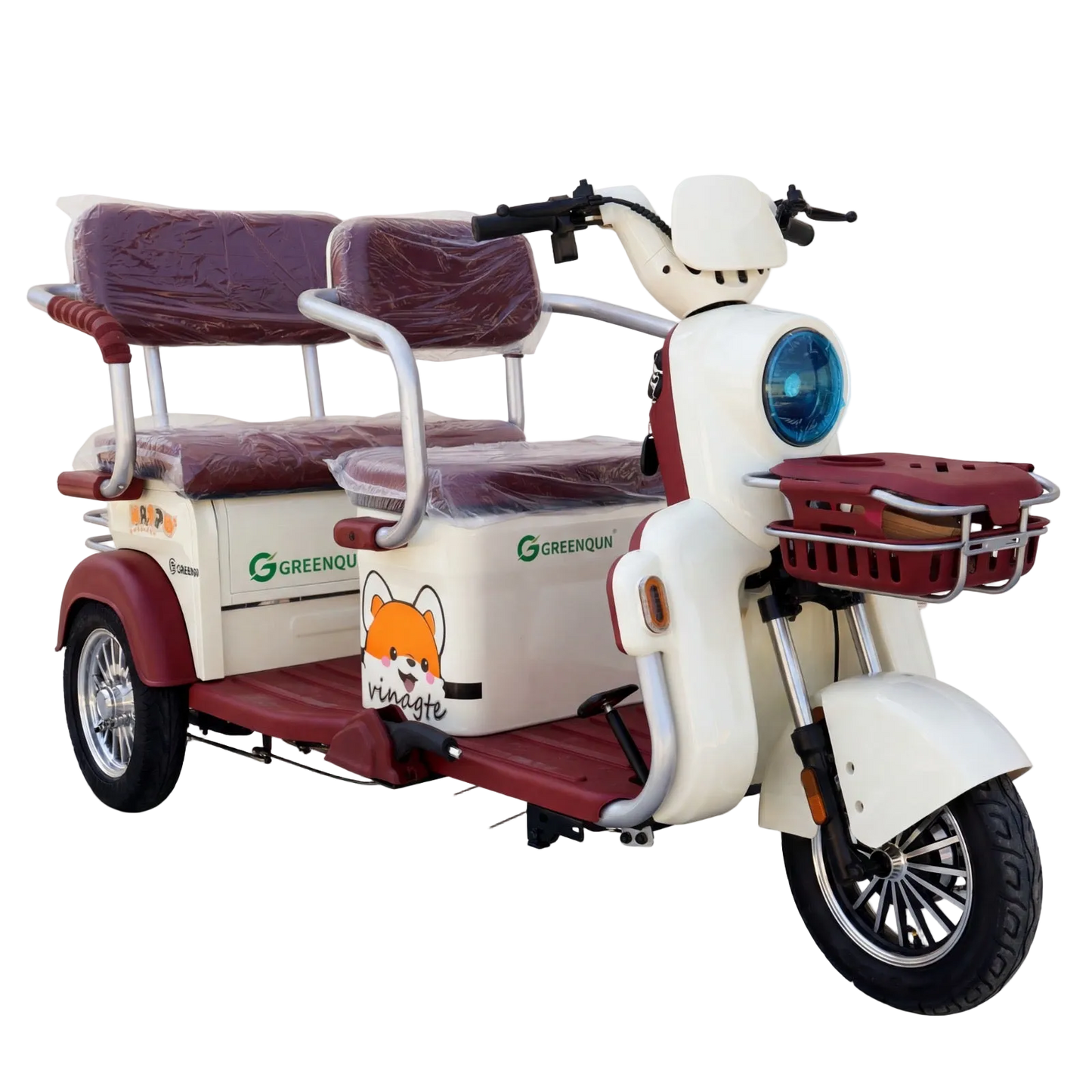 X2C Electric Tricycle – Power, Convenience, and Comfort in Every Ride