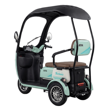 Lechi Covered Electric Tricycle | 1000W Heavy-Duty Leisure Vehicle 500KG UAE