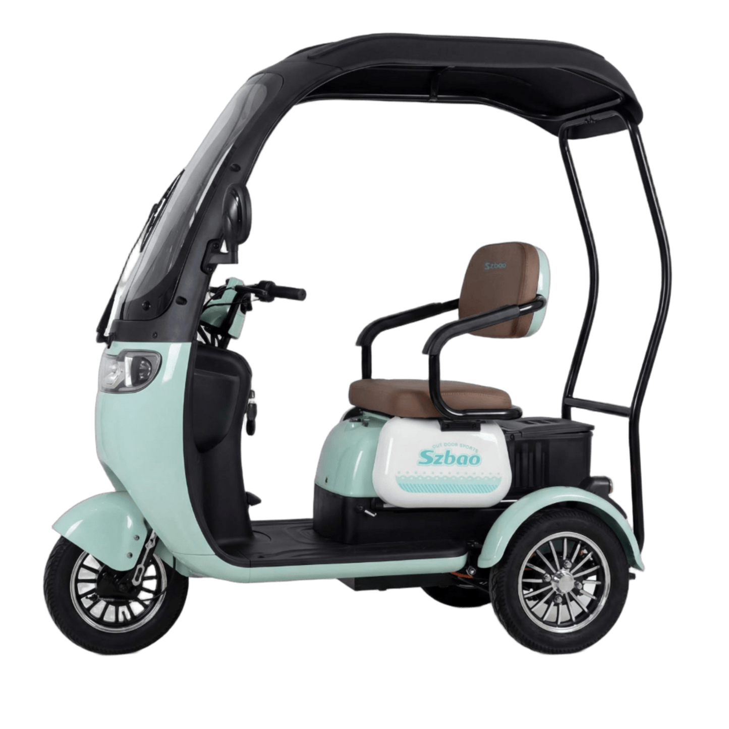 Lechi Covered Electric Tricycle | 1000W Heavy-Duty Leisure Vehicle 500KG UAE
