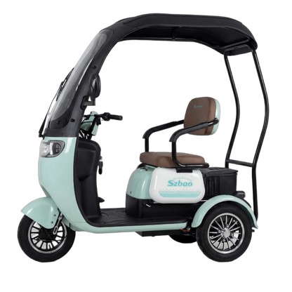 Lechi Covered Electric Tricycle | 1000W Heavy-Duty Leisure Vehicle 500KG UAE