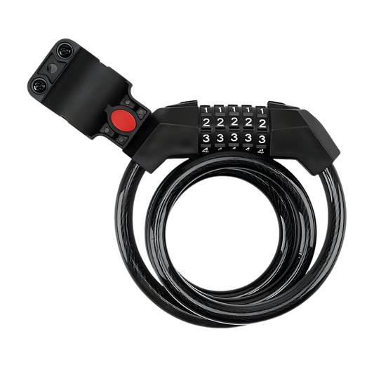 5-Digit Combination Scooter & Bike Lock (1.2M) - Anti-Theft